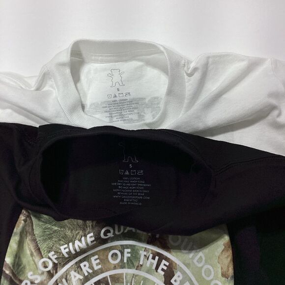 Grizzly Griptape Company Skateboard T-shirt Lot New S - Picture 9 of 13